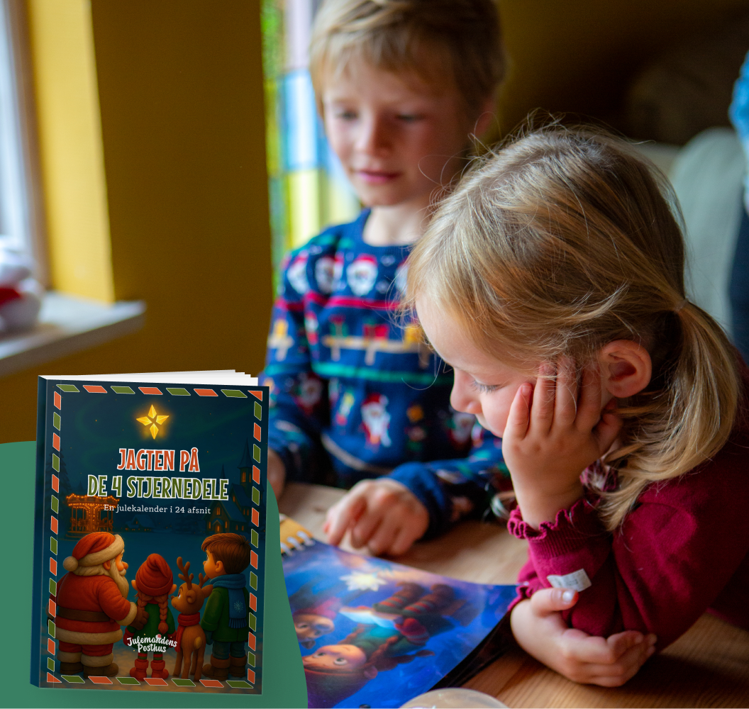 Baggrund med gaver og juleguf